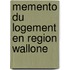 Memento du logement en region Wallone