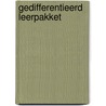 Gedifferentieerd leerpakket by K. Standaert