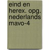 Eind en herex. opg. nederlands mavo-4 door Onbekend