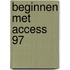 Beginnen met Access 97