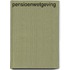 Pensioenwetgeving