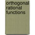 Orthogonal rational functions