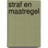 Straf en maatregel