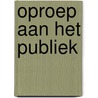 Oproep aan het publiek by J.G. Fichte