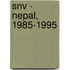 SNV - NEPAL, 1985-1995