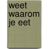Weet waarom je eet