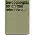 Beroepengids tot en met MBO niveau
