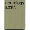 Neurology abstr. door Onbekend