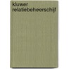 Kluwer relatiebeheerschijf by Unknown