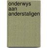 Onderwys aan anderstaligen by Alwine de Jong