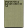 Programmering ouderenonderzoek kub by Buis