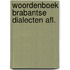 Woordenboek brabantse dialecten afl.