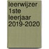 LeerWijzer 1ste leerjaar 2019-2020