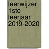 LeerWijzer 1ste leerjaar 2019-2020 by Cliquet