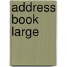 Address Book Large door Onbekend