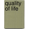 Quality of life door Neeling