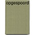 Opgespoord