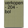 Verkopen - 204 - BOL door Onbekend