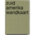 Zuid amerika wandkaart