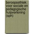 Beroepsethiek voor sociale en pedagogische hulpverlening (SPH)