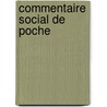 Commentaire social de poche door Onbekend