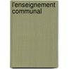 l'Enseignement communal by Unknown