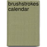Brushstrokes calendar by Unknown