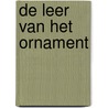 De leer van het ornament by M.W.F. Simon Thomas