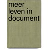 Meer leven in document by Unknown