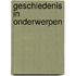 Geschiedenis in onderwerpen