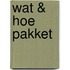Wat & hoe pakket