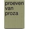 Proeven van proza door Barnhoorn