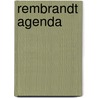 Rembrandt agenda door Onbekend