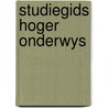 Studiegids hoger onderwys door Onbekend