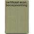 Certificaat econ. beroepsvorming