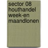 Sector 08 Houthandel week-en maandlonen by Unknown
