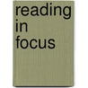 Reading in focus by Susan Davies