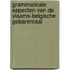 Grammaticale aspecten van de Vlaams-Belgische gebarentaal