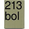 213 BOL door Onbekend