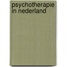 Psychotherapie in nederland door P.E. Boeke
