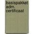 Basispakket adm. certificaat