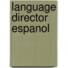 Language director espanol door Onbekend
