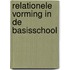 Relationele vorming in de basisschool