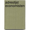 Adreslijst economisten door Onbekend
