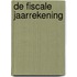 De fiscale jaarrekening