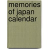 Memories of Japan calendar by Unknown