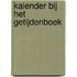 Kalender bij het getijdenboek