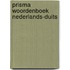 Prisma woordenboek Nederlands-Duits