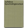 Syllabus byscholingscursus by Unknown