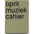 Oprit muziek cahier